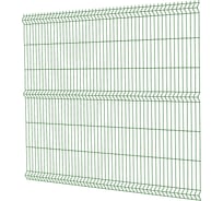 Панель Преграда 3 V3 2700х1470 мм, ячейка 55х235 мм, пруток 3мм, Zn+ПП, RAL6005 У00021458