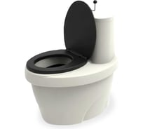 Туалет торфяной РАЗДОЛЬЕ Деревенька белый гранит RZ8.470.322