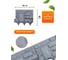Садовый заборчик Green Boom 4 секции, 26x22x1,7 см YH-541796 2