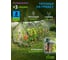 Теплица GREEN APPLE GA-House-3х-frame 2700x900x900 мм 3 отсека Б0063899 3