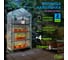 Теплица GREEN APPLE GA-House-4x-frame 4 яруса 1250x690x300 мм Б0063920 6