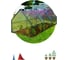 Теплица GREEN APPLE GA-House-max со светильниками в комплекте 2700x900x900 мм 3 отсека Б0063904 4
