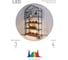 Теплица GREEN APPLE GA-House-4 со светильниками в комплекте 4 яруса 1250x690x300 мм Б0063882 6