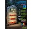 Теплица GREEN APPLE GA-House-4 со светильниками в комплекте 4 яруса 1250x690x300 мм Б0063882 7