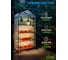 Теплица GREEN APPLE GA-House-4 со светильниками в комплекте 4 яруса 1250x690x300 мм Б0063882 9