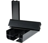 Набор алюминиевых уголков для высокой грядки Plantic h 0,2 м, для доски 25 мм, 13005-01