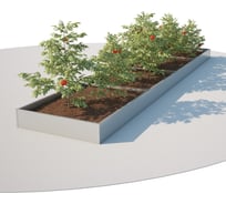 Оцинкованная грядка Благо 1x2 м 93632