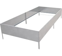 Оцинкованная грядка Благо 1x2 м, высокая 93633