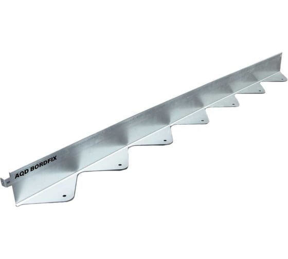 Бордюр металлический оцинкованный AQUADRENAG BORDFIX 1200x120x70x1,5 мм 1270120 1