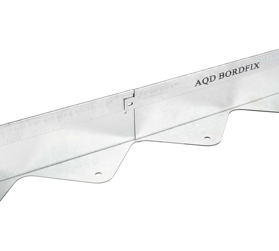 Бордюр металлический оцинкованный AQUADRENAG BORDFIX 1200x50x45x1,5 мм 124550