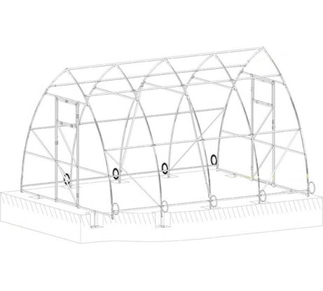 Каркас теплицы Благо Стойкая 4 м 95501