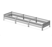 Грядка 3000x1000x200 мм, оцинкованная ООО ФУРАМА ОГ-12