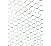 Сетка пластиковая, садовая, заборная (шпалера) ООО УЛПЗ ШЕСТИГРАННИК 3030 (зеленый) 1,5м10м 4687206759428