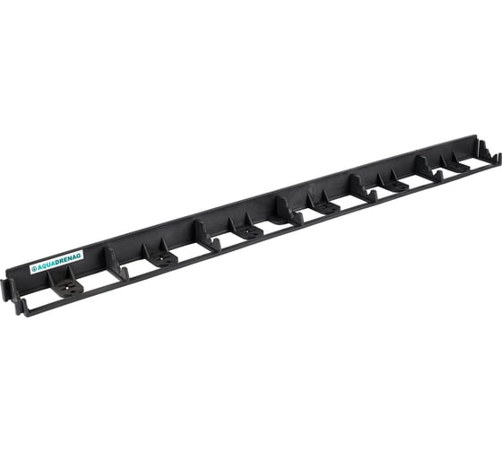 Бордюр пластиковыи AQUADRENAG BORDFIX L1000 H45, 4 штуки + 12 крепежей 80454K12 1