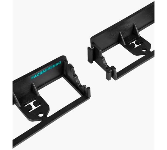 Бордюр пластиковыи AQUADRENAG BORDFIX L970 H60, 8 штук 80608