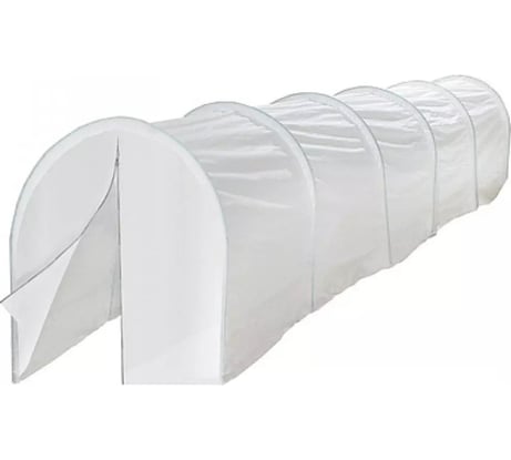 Парник с молнией САДОВИТА металлические дуги 3 м в ПВХ оплетке, 5 секций 00131778