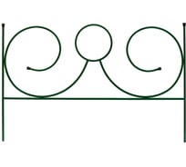 Металлический заборчик САДОВИТА Жар-птица №4 5 секций 00196835