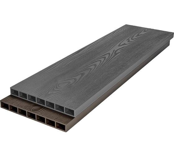 Доска грядочная NauticPrime 300x30x2950 мм, серый GR3002950NPG