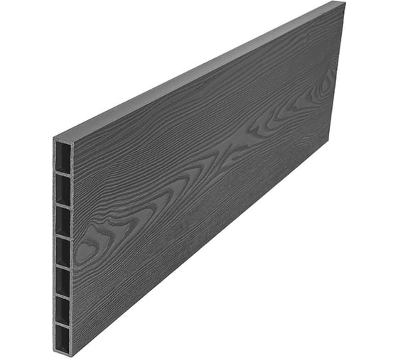 Доска грядочная NauticPrime 225x30x2950 мм, серый GR2252950NPG
