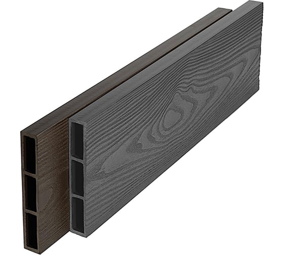 Доска грядочная NauticPrime 150x25x2950 мм, серый GR1502950NPG