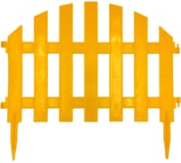 Забор декоративный ЛЕТО Уютный сад 7секц. 34,5смх2,67м желтый 26743