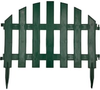 Забор декоративный ЛЕТО Уютный сад 7секц. 34,5смх2,67м зеленый 23623
