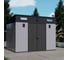 Хозяйственный блок Springhouse Smart Villa Pent 10*7, черный/светло-серый (3 коробки) СпрингХауз 1073 3