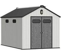 Хозяйственный блок СпрингХауз Springhouse Smart Country 8*12, черный/светло-серый (3 коробки) 8123