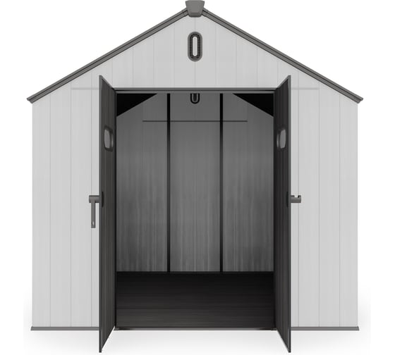 Хозяйственный блок СпрингХауз Springhouse Smart Country 8*12, черный/светло-серый (3 коробки) 8123