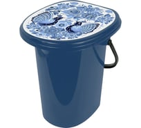 Ведро-туалет Smart Solution, 20 л, гжель INGREEN 244010