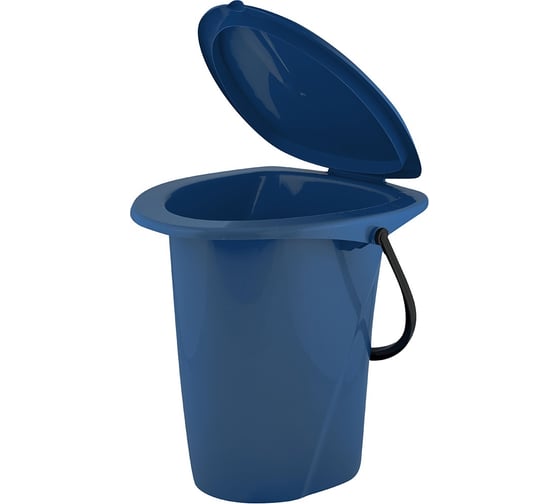 Ведро-туалет Smart Solution, 20 л, гжель INGREEN 244010