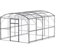 Каркас теплицы ВОЛЯ Прима-4 6 м, с грунтозацепами 1415