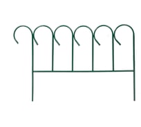 Заборчик Sadagro Декоративный 5 секций, зеленый 8401