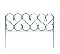 Заборчик Sadagro Изящный мини 5 секций, зеленый 8410