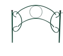 Заборчик Sadagro Мостик 5 секций, зеленый 8413