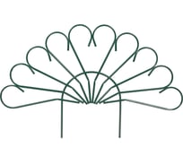 Заборчик Sadagro Павлин 5 секций, зеленый 8419