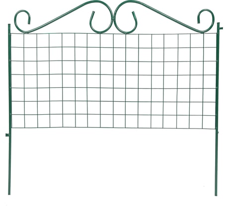 Заборчик Sadagro Сетка 5 секций, зеленый 8421