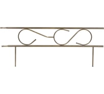 Заборчик Sadagro Прямой 4 секции, бронза 8418