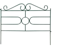 Заборчик Sadagro Люкс 4 секций, зеленый 8409