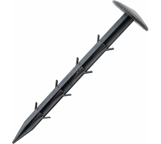 Пластиковые гвозди для крепления спанбонда и геотекстиля ООО КЗНМ 800 штук в коробке россыпью 1105115 1