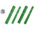Оцинкованная грядка Greengo 195x100x15 см, ярко-зелёная 2470651 3