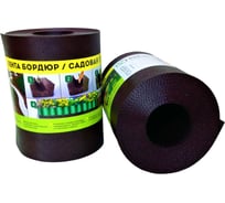 Бордюрная лента Дом Мастеров Классика 30 см х 9 м, коричневая ДоМ-2-39