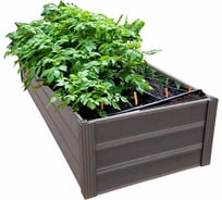 Грядка из ДПК УЛИЧНЫЕ ЛЕСТНИЦЫ Патио 3 44x200x75 см GRD-3-2007