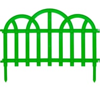 Ограда декоративная ПАО Завод Буревестник узор Арка, секция, зеленая 72367