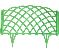 Декоративный забор Дачная мозаика Диадема салатовый 46717