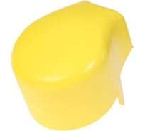 Камень бордюрный ПАО Завод Буревестник секция, 142x120x110 мм, желтый 71926