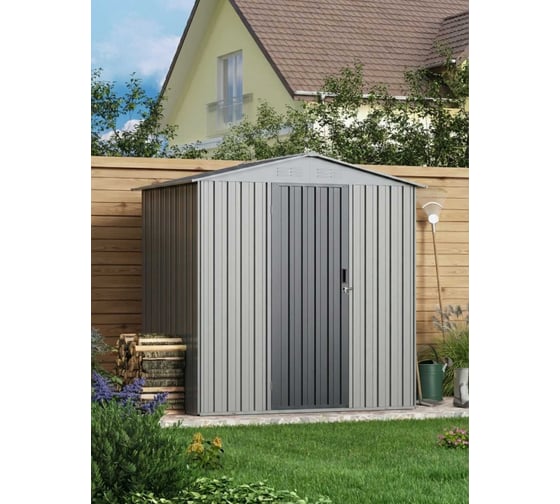 Хозблок металлический сборный KlestO для дачи и хранения инструментов MS-181