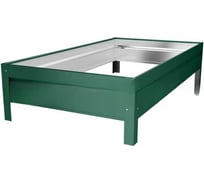 Грядка садовая МЕТАЛЛИК и КО, 630×2000 мм, оцинкованная сталь толщиной 0.50 мм, цвет RAL 6005 О0000052731