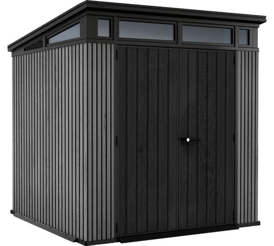 Хозяйственный блок KETER типа Pent 7×7 Shed VER серый 259816 1