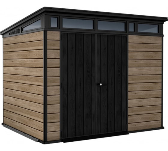 Хозяйственный блок KETER типа Pent 9×7 Shed HOR ASHWOOD 259819 1